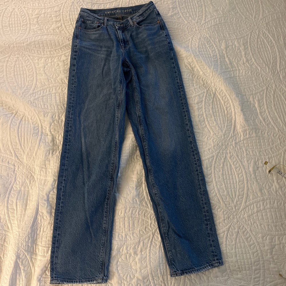 American Eagle baggy jean size 4 long